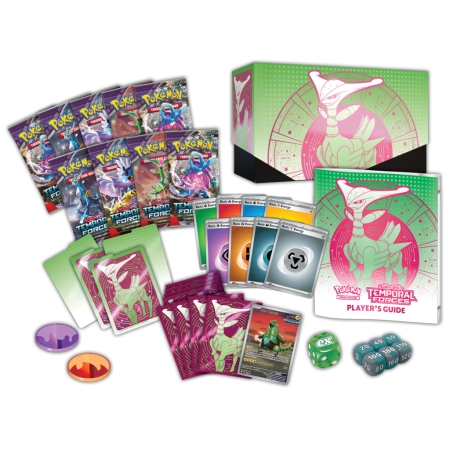 POKEMON SV 05 Temporal Forces Elite  Trainer Box Zielony